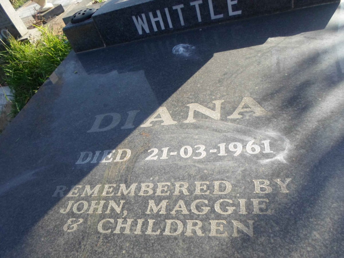 WHITTLE Diana Gladys -1961