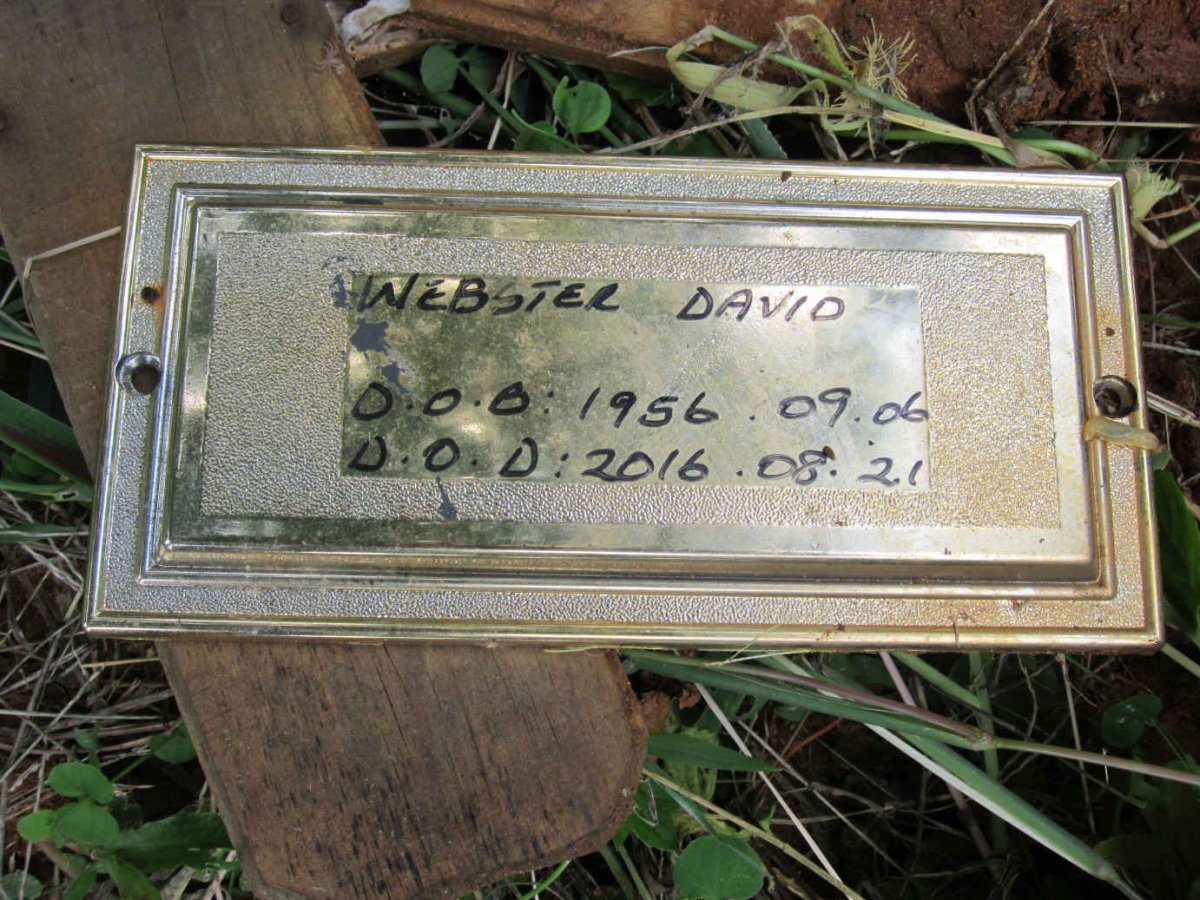 WEBSTER David 1956-2016
