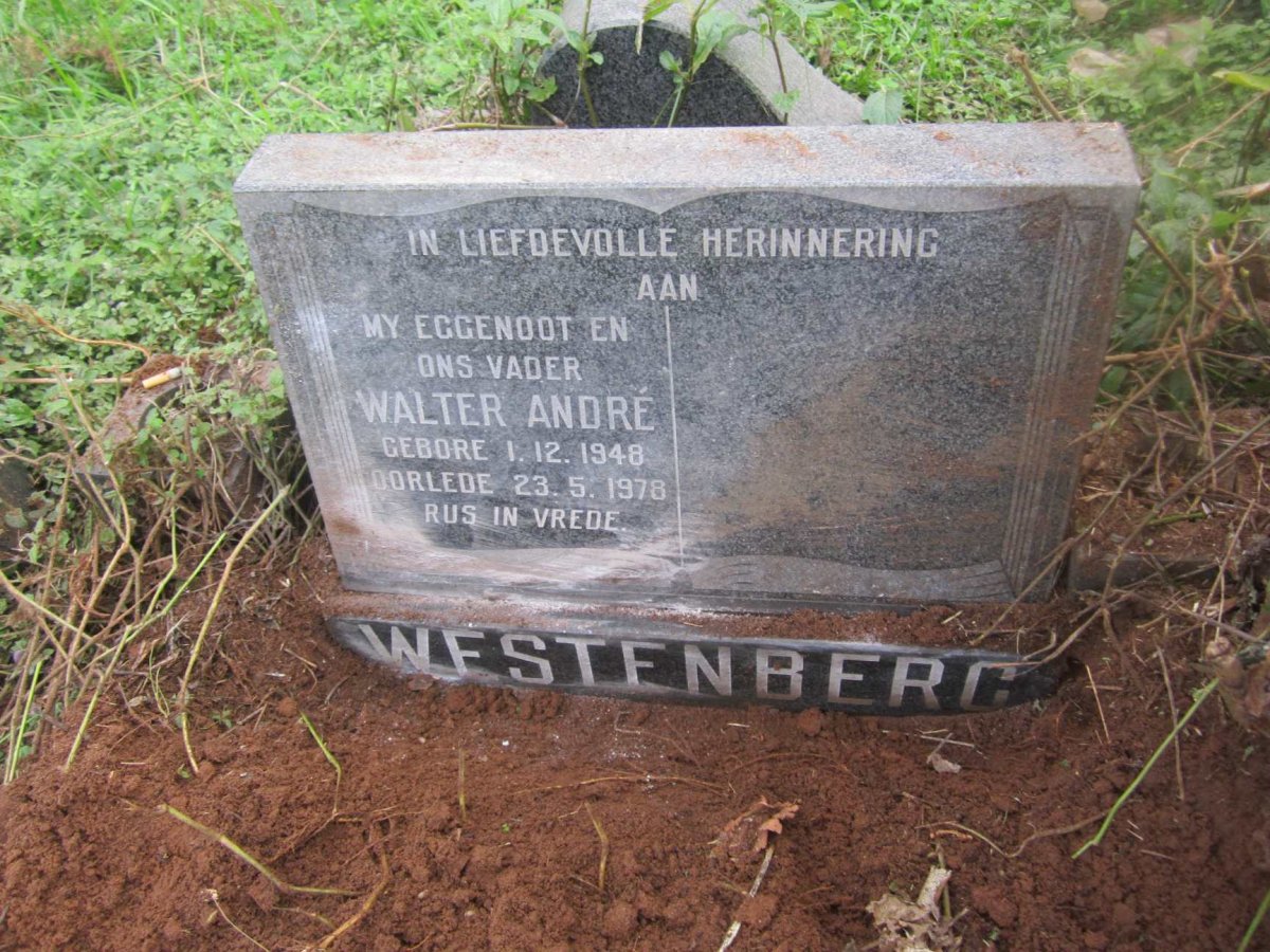 WESTENBERG Walter André 1948-1978