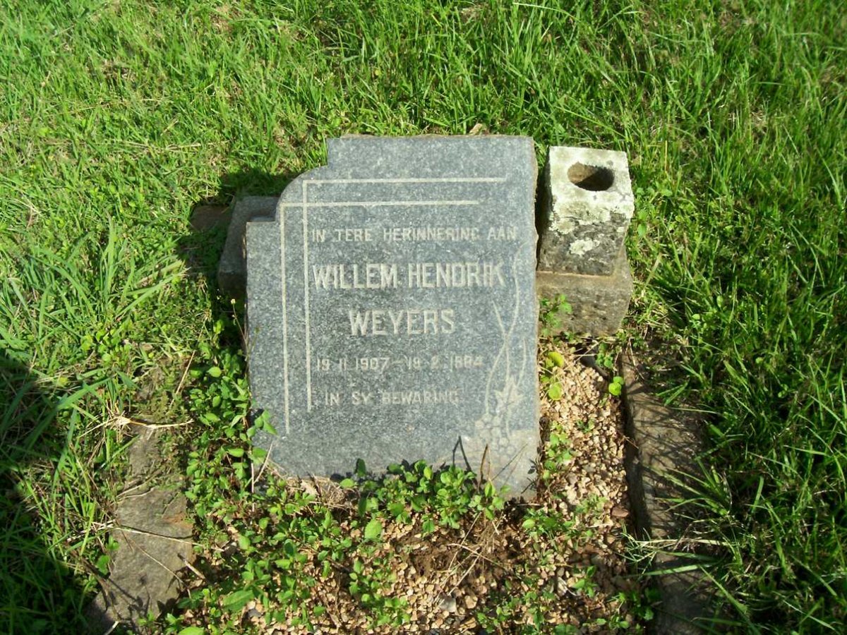 WEYERS Willem Hendrik 1907-1964