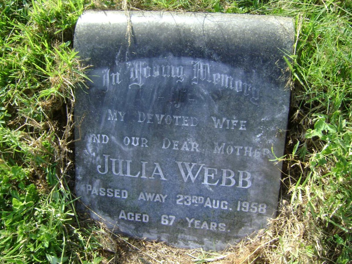 WEBB Julia -1958