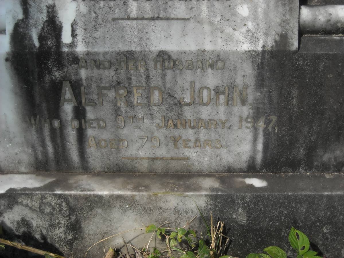 WEIR Alfred John -1947 &amp; Louisa -1933