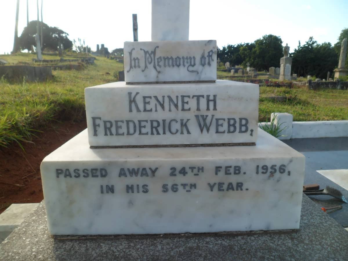 WEBB Walter Edwin -1937 &amp; Elizabeth Frances -1934 :: WEBB Kenneth Frederick -1956 :: WEBB Walter Herbert -1977