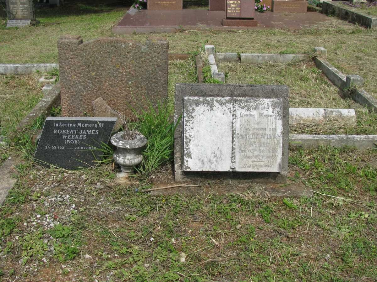 WEEKES Charles William -1936 :: WEEKES Robert James 1921-1998