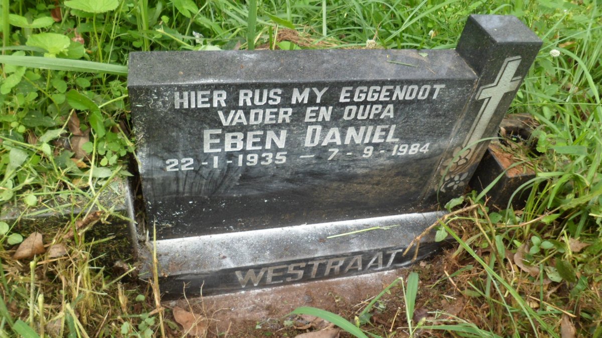 WESTRAAT Eben Daniel 1935-1984