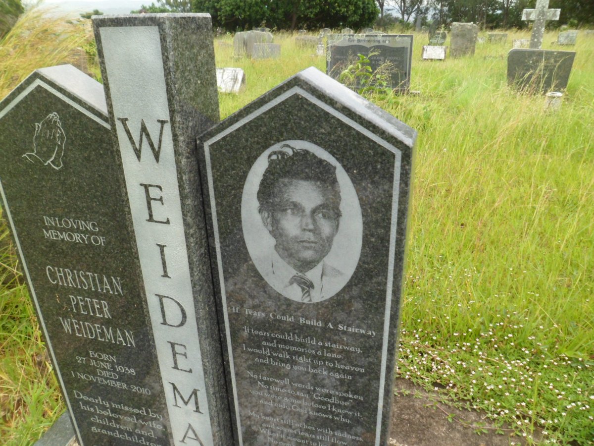 WEIDEMAN Christian Peter 1938-2010