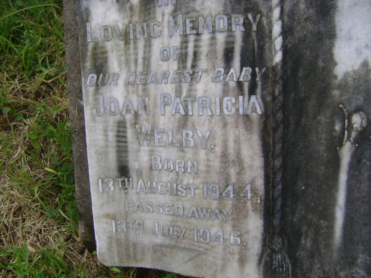 WELBY Joan Patricia 1944-1946