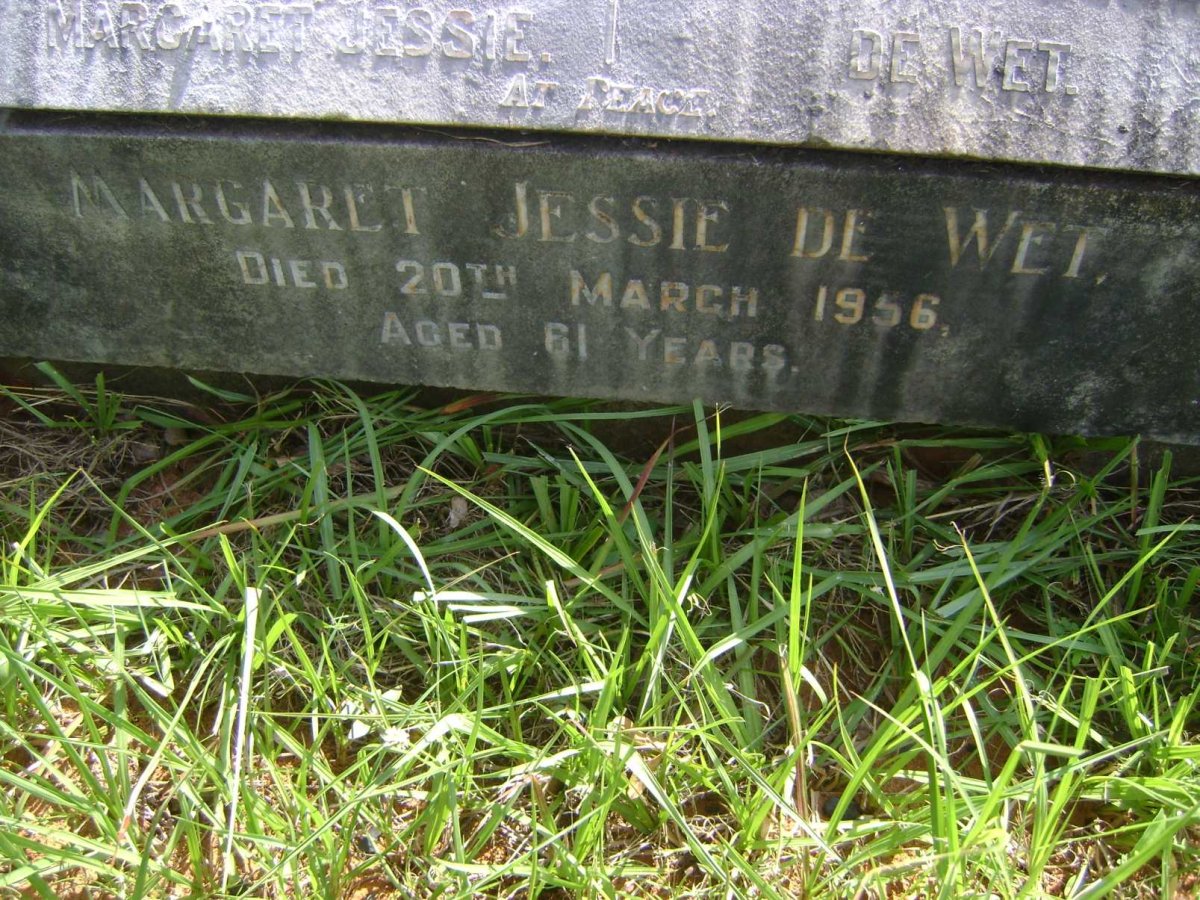 WET Thomas Jackson, de 1893-1945 &amp; Margaret Jessie -1956 :: MOORE Agnes Rosa
