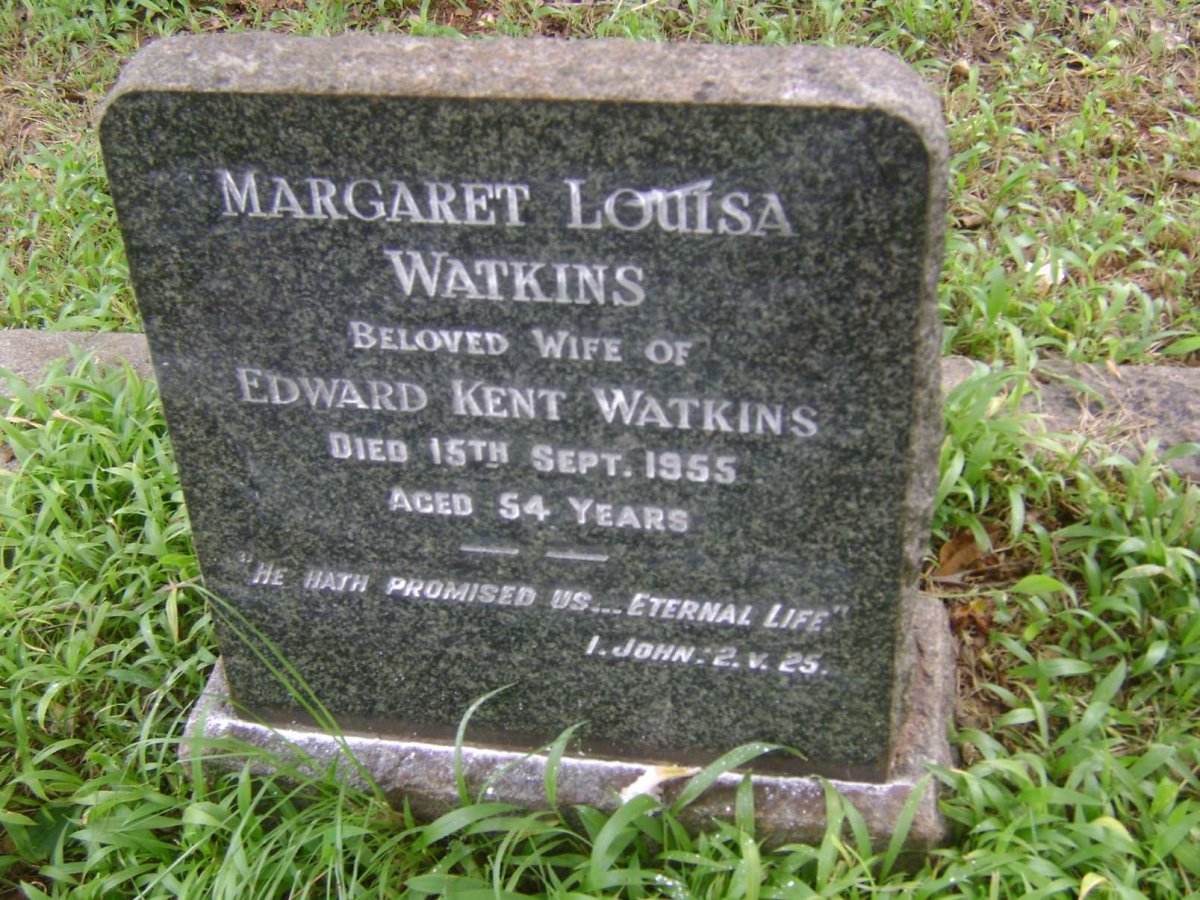 WATKINS Margaret Louisa -1955