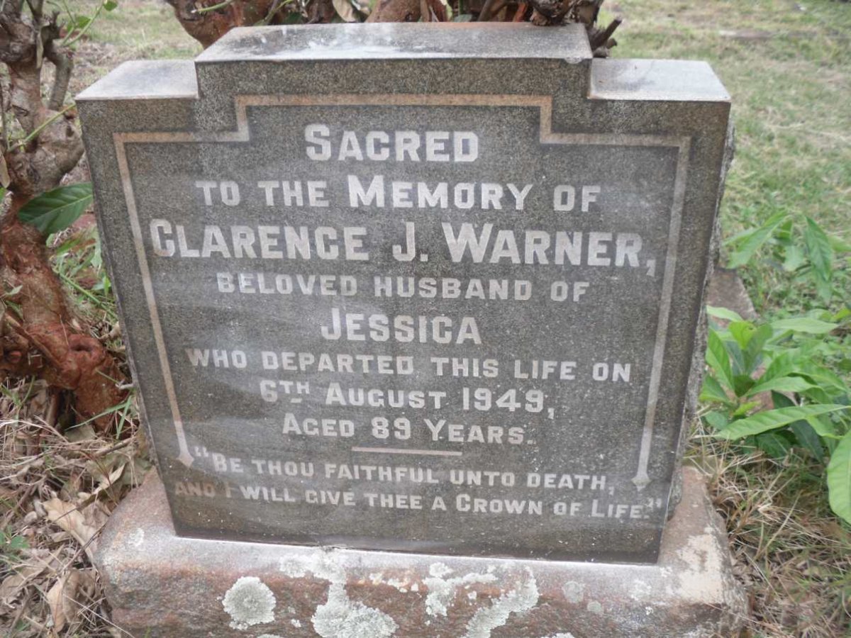 WARNER Clarence J. -1949