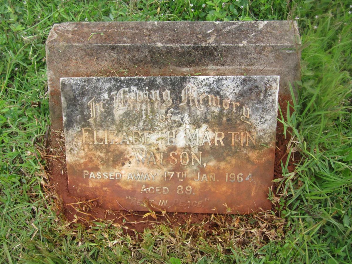 WATSON Elizabeth Martin -1964