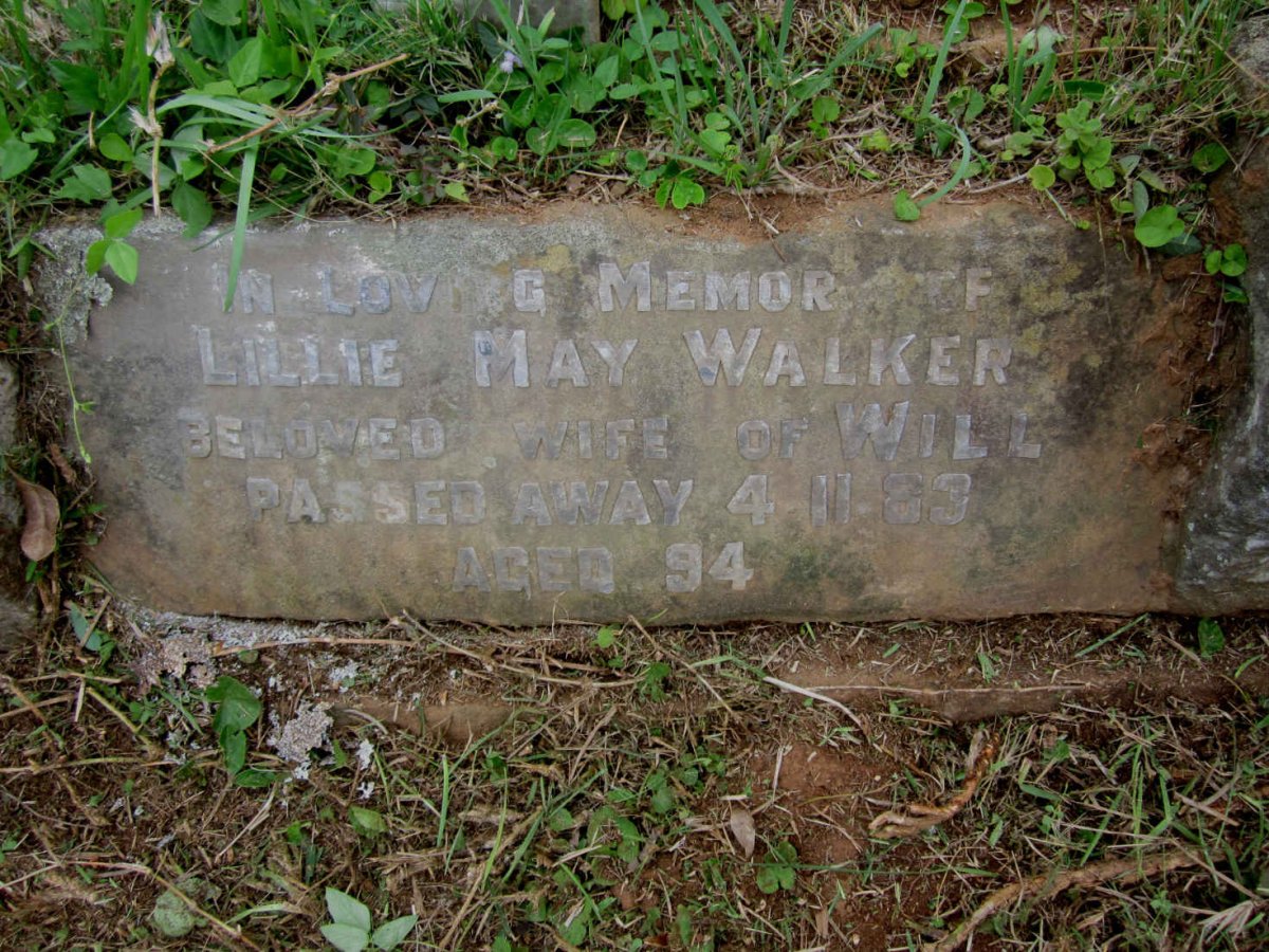 WALKER Lillie May -1983