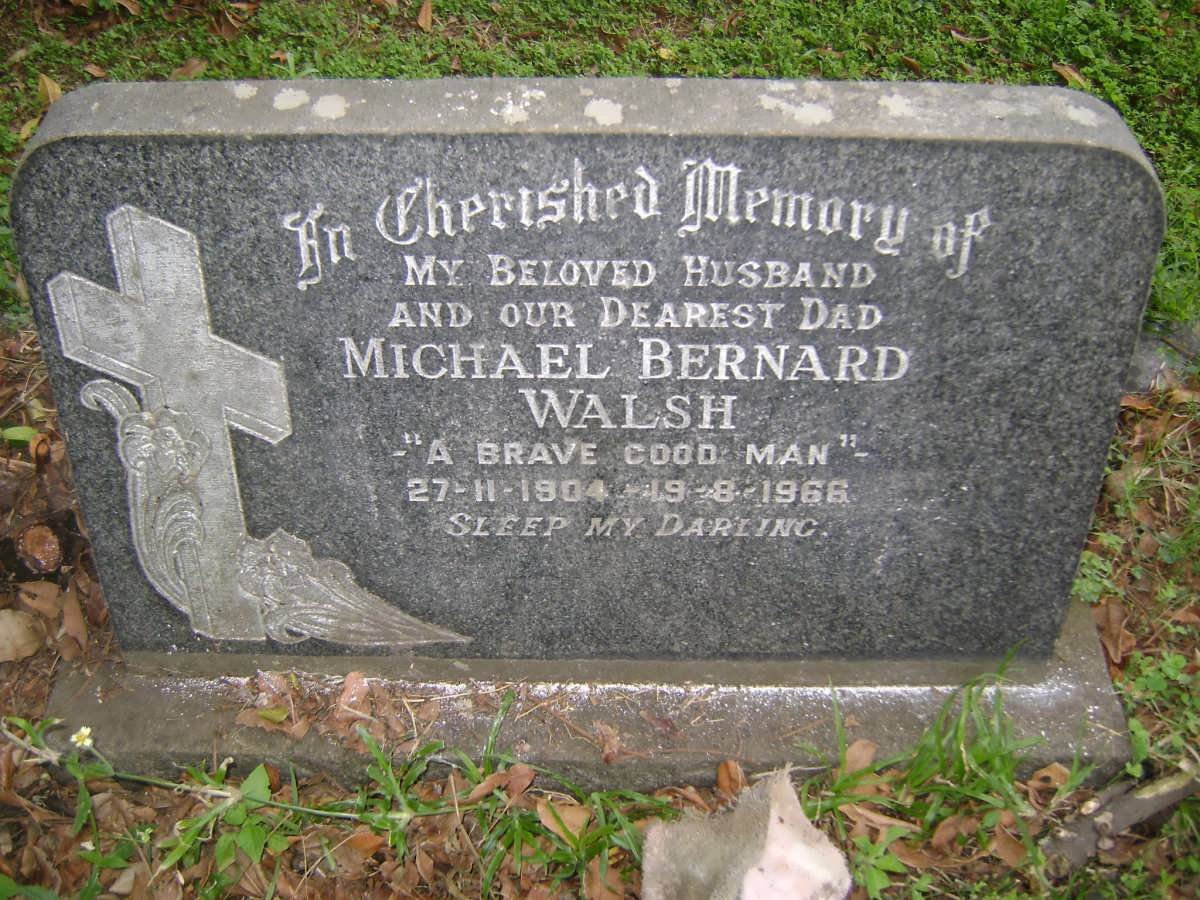 WALSH Michael Bernard 1904-1966