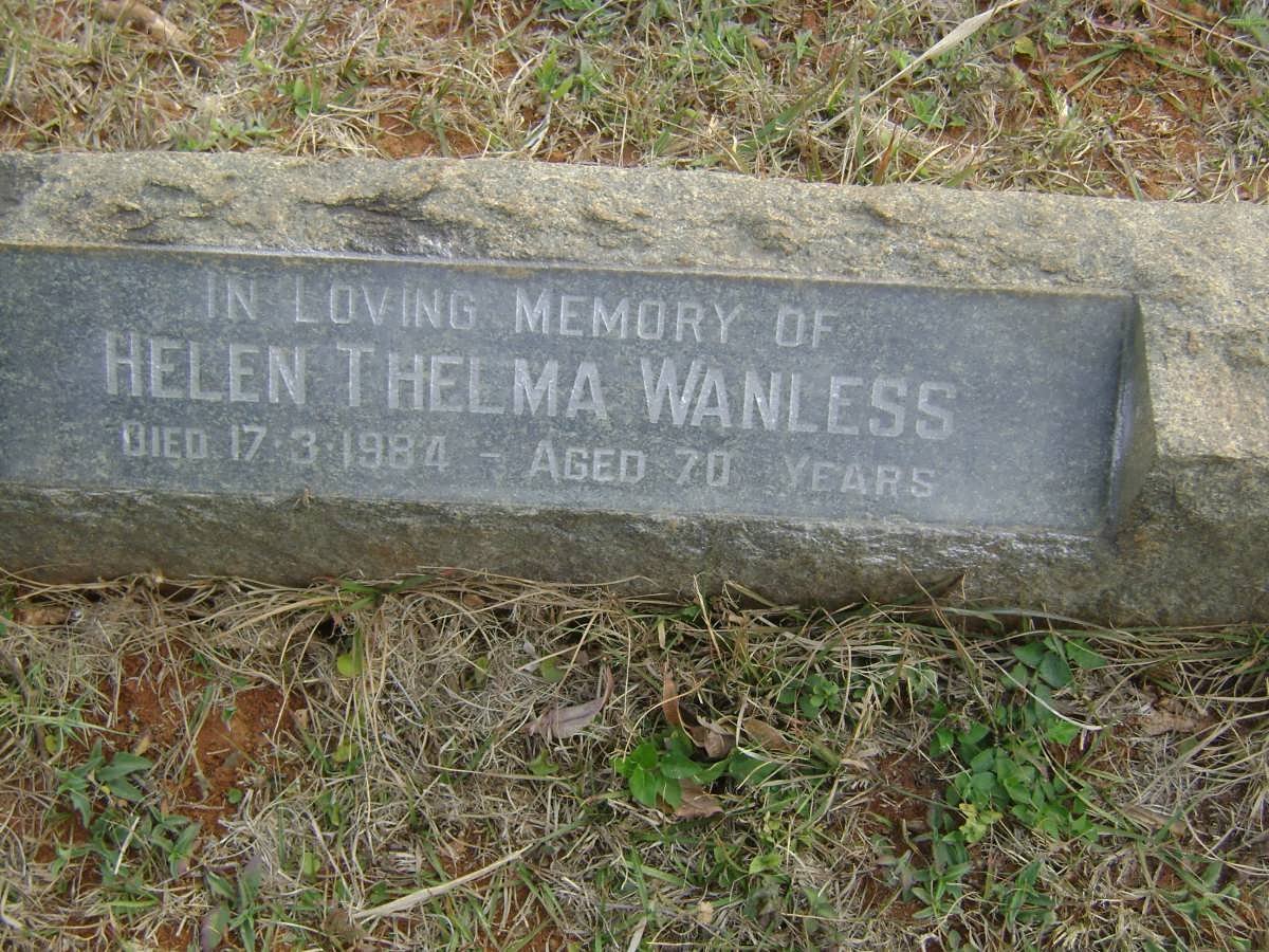 WANLESS Helen Thelma -1984