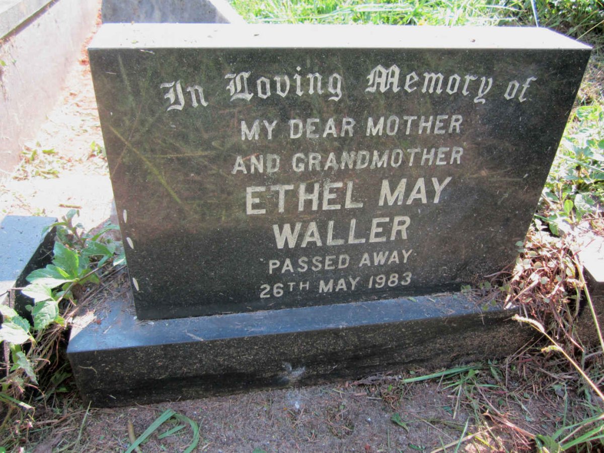 WALLER Ethel May -1983