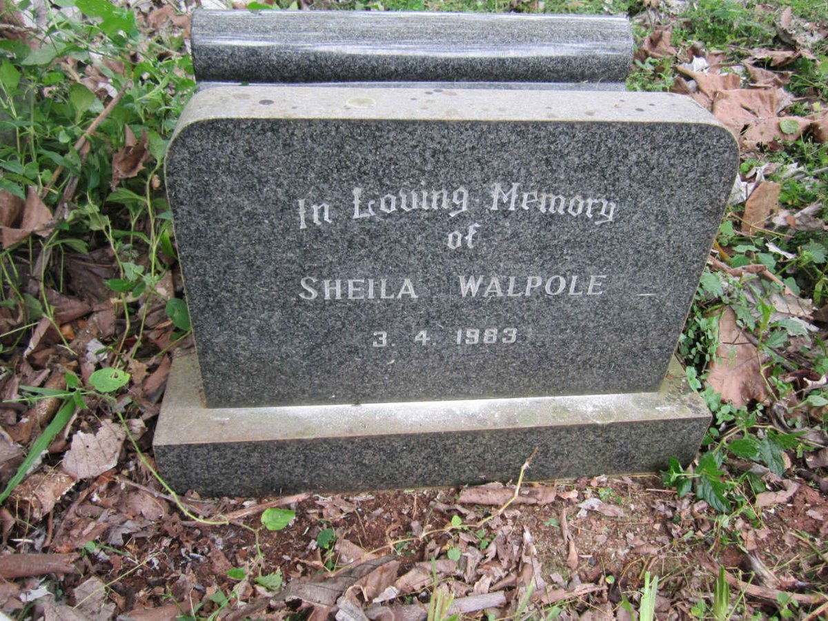 WALPOLE Sheila -1983