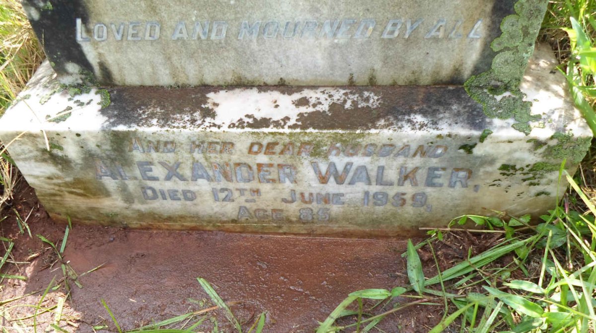 WALKER Alexander -1959