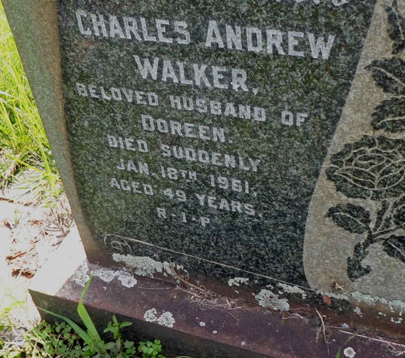 WALKER Charles Andrew -1961