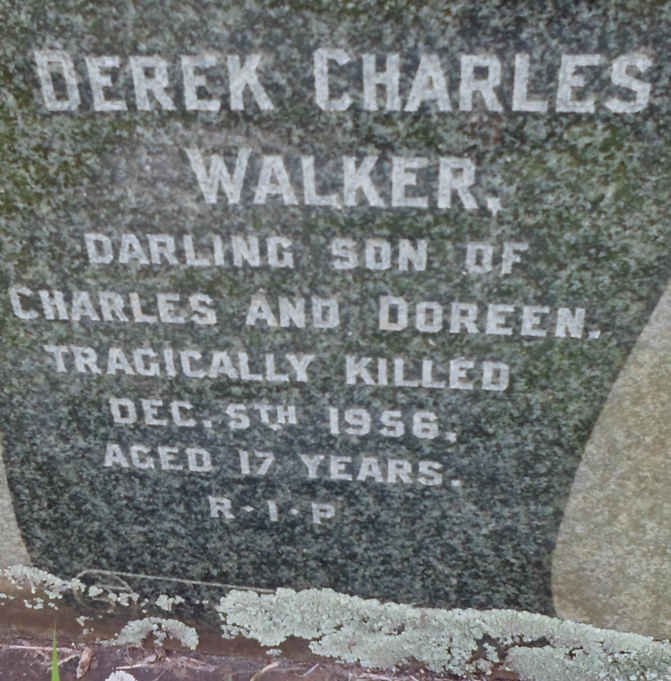 WALKER Derek Charles -1956