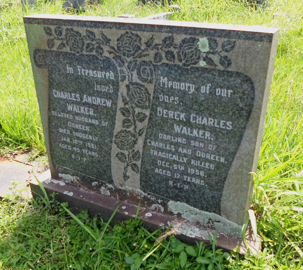 WALKER Charles Andrew -1961 :: WALKER Derek Charles -1956