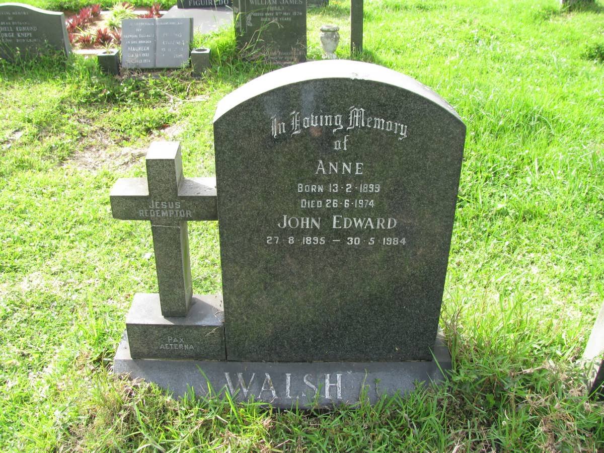 WALSH John Edward 1895-1984