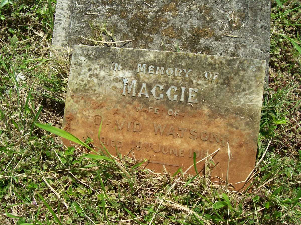 WATSON Maggie -1919