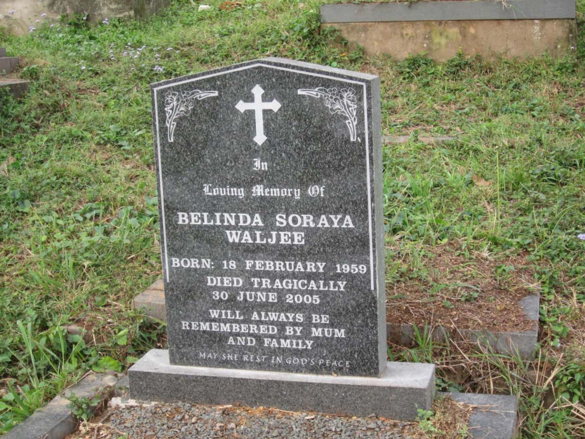 WALJEE Belinda Soraya 1959-2005