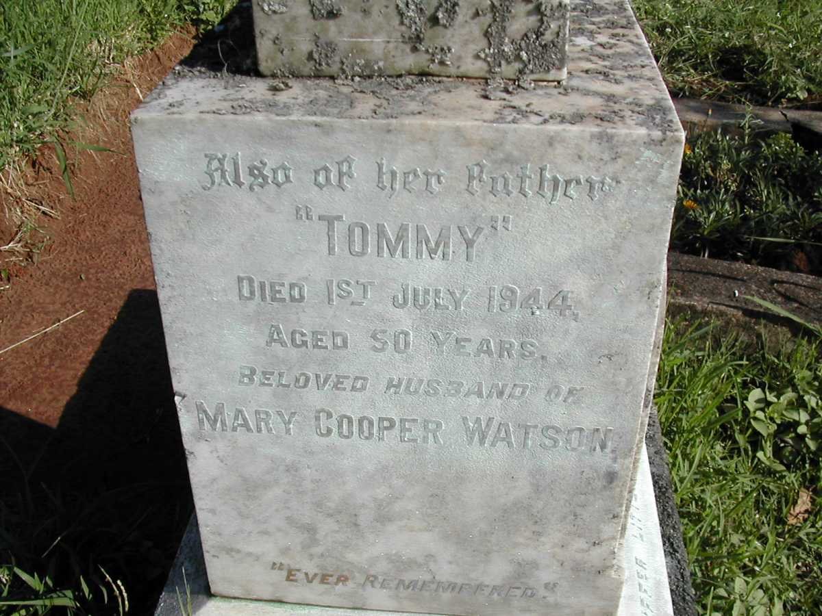 WATSON Tommy -1944
