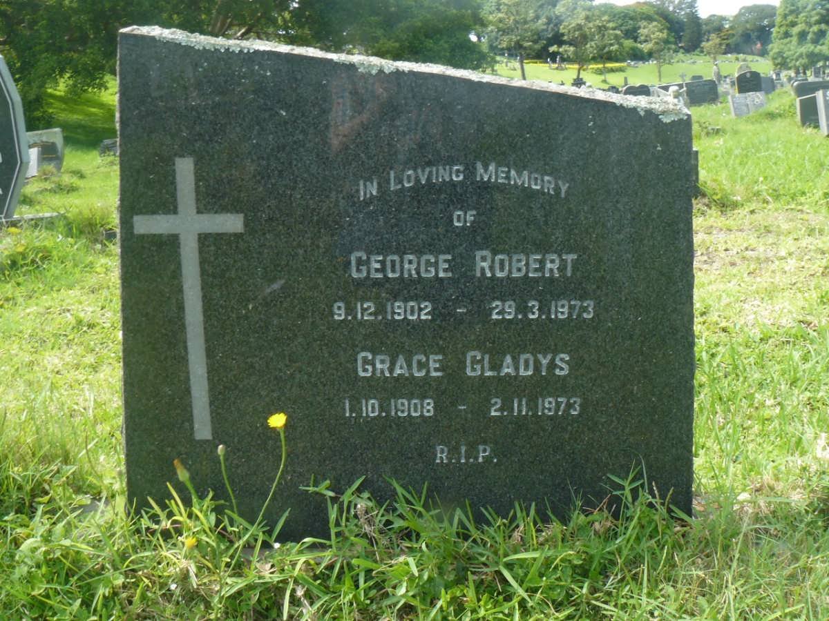 WATTLEWORTH George Robert 1902-1973 &amp; Grace Gladys 1908-1973