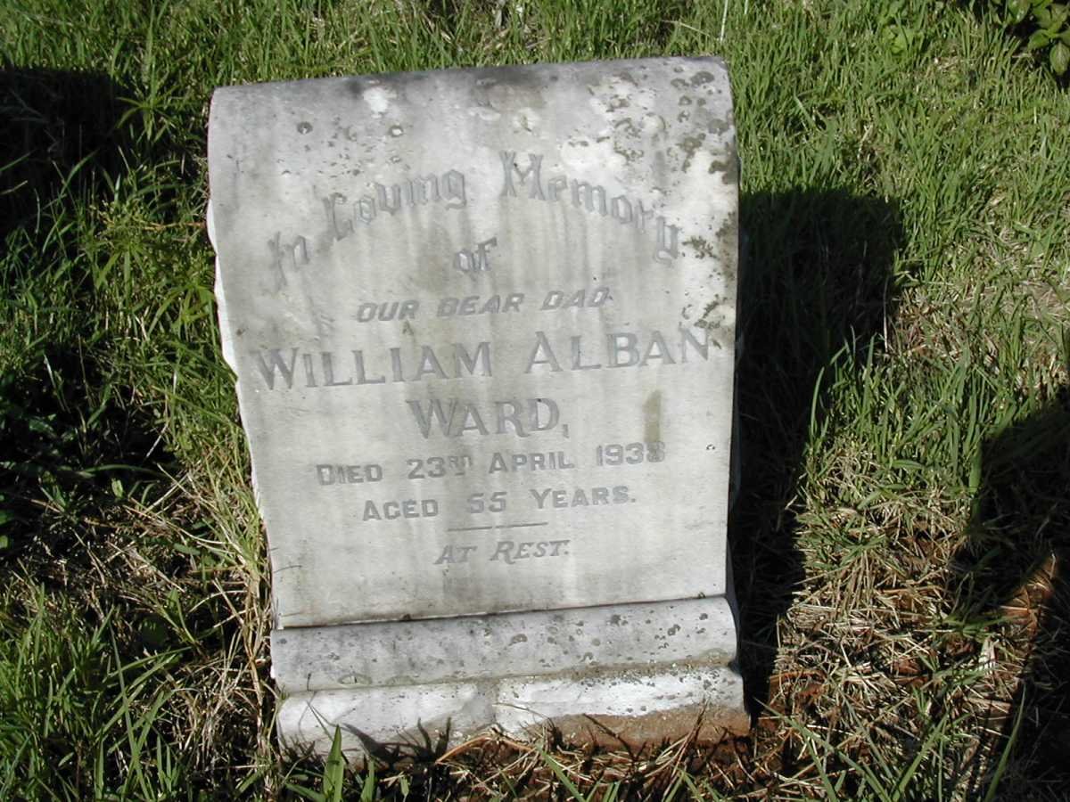 WARD William Alban -1938