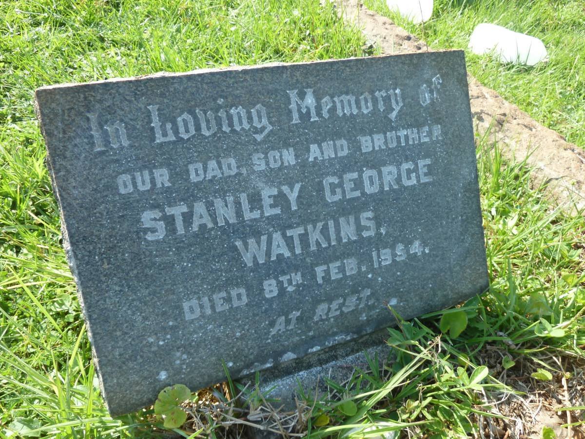 WATKINS Stanley George -1954