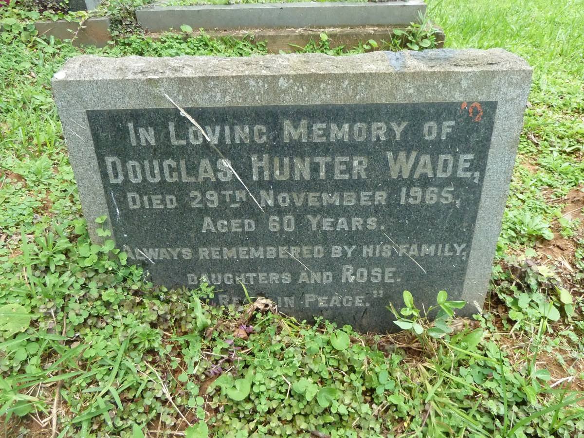 WADE Douglas Hunter -1965