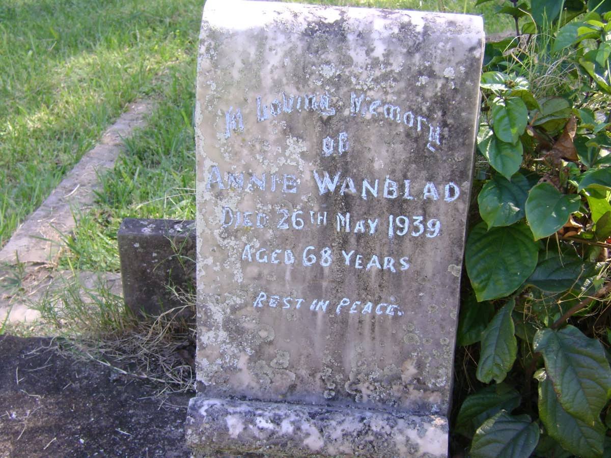 WANBLAD Annie -1939