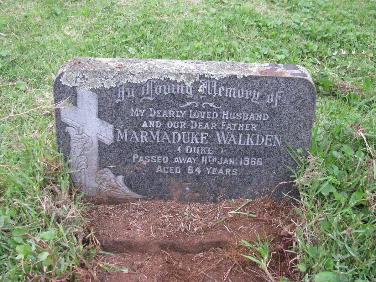 WALKDEN Marmaduke -1966