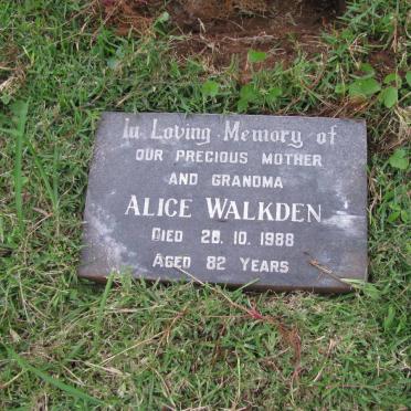 WALKDEN Alice -1988