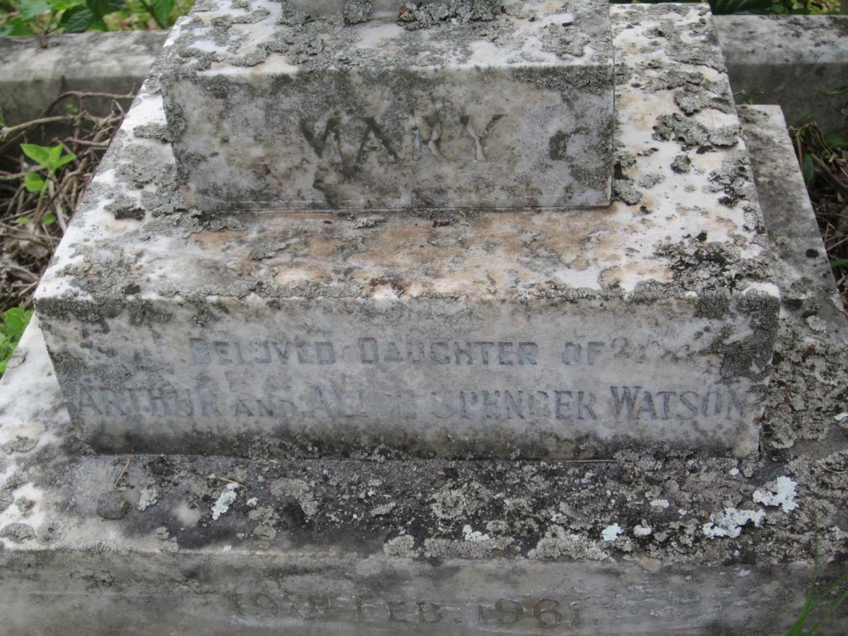 WATSON Mary, SPENCER -1961