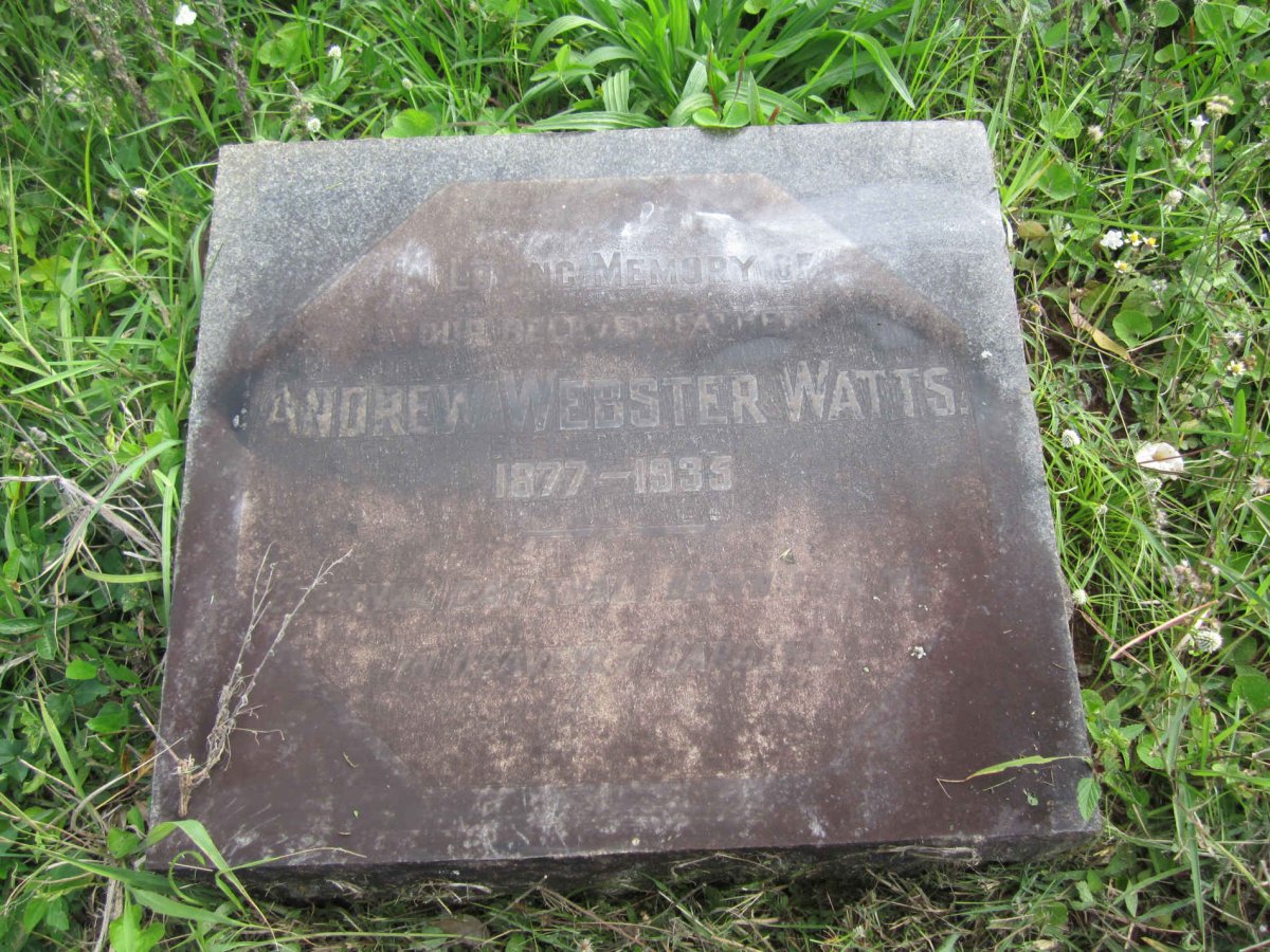 WATTS Andrew Webster 1877-1935