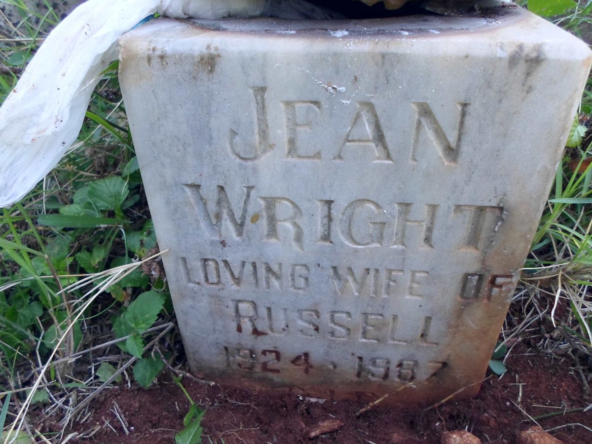 WRIGHT Jean 1924-1987