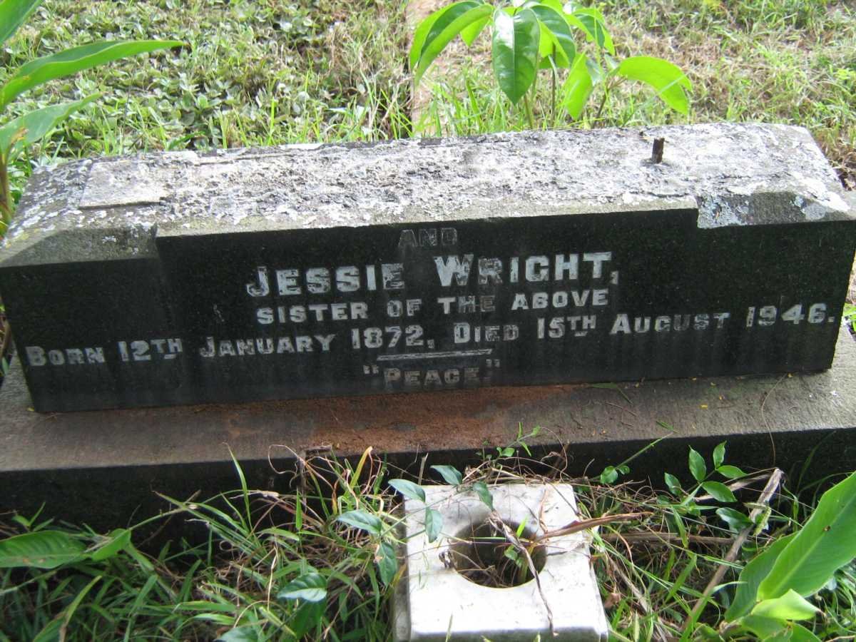 WRIGHT Jessie 1872-1946