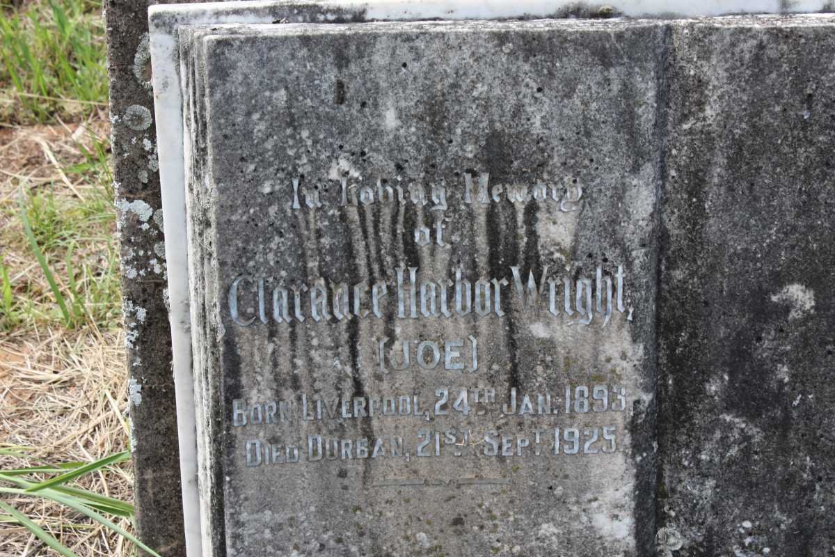 WRIGHT Clarence Harbor 1893-1925