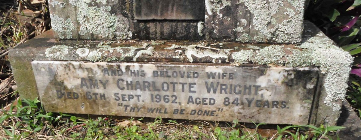 WRIGHT Amy Charlotte -1962