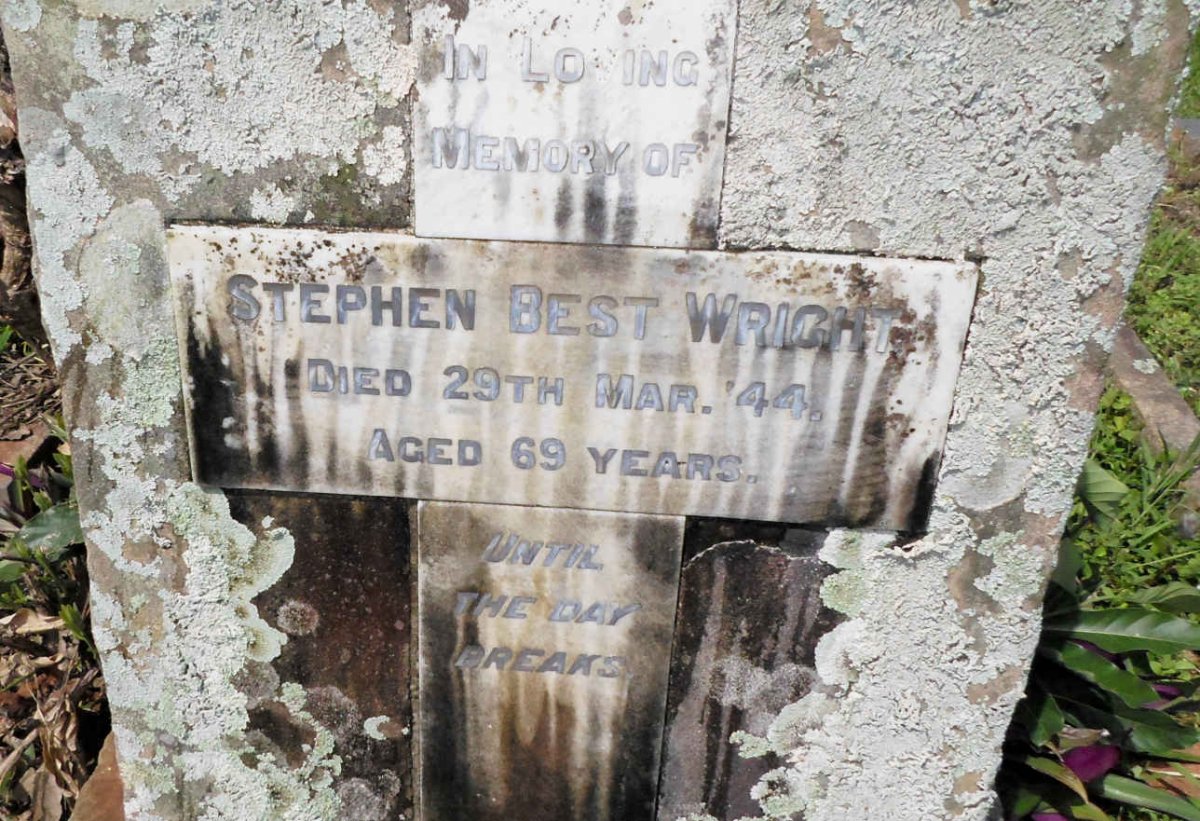 WRIGHT Stephen Best -1944