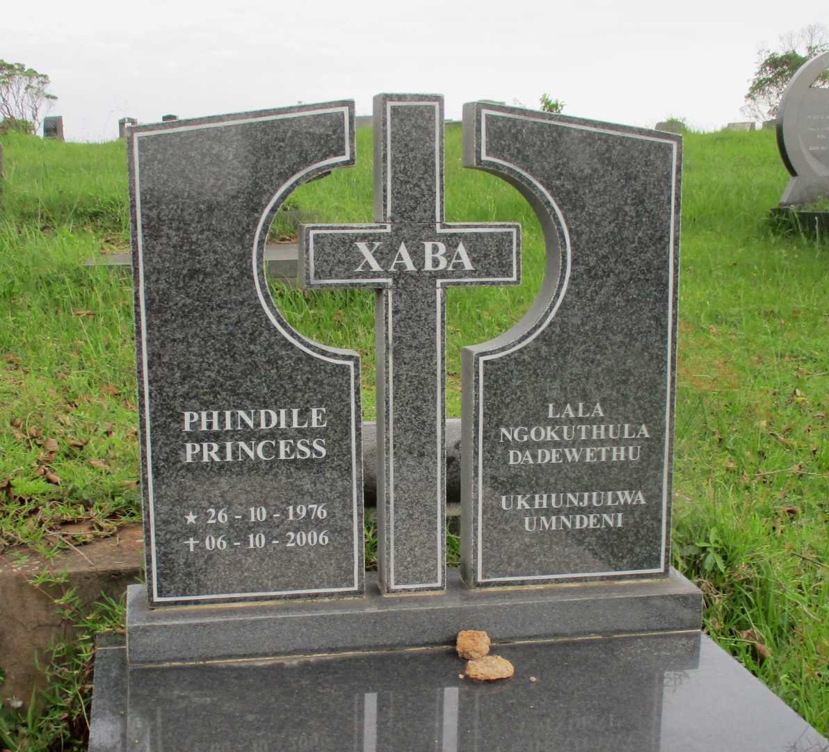 XABA Phindile Princess 1976-2006