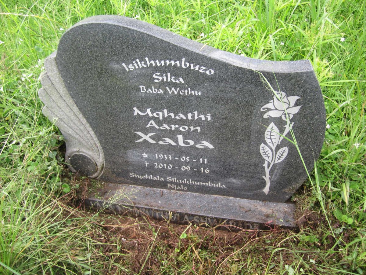 XABA Mqhathi Aaron 1933-2010