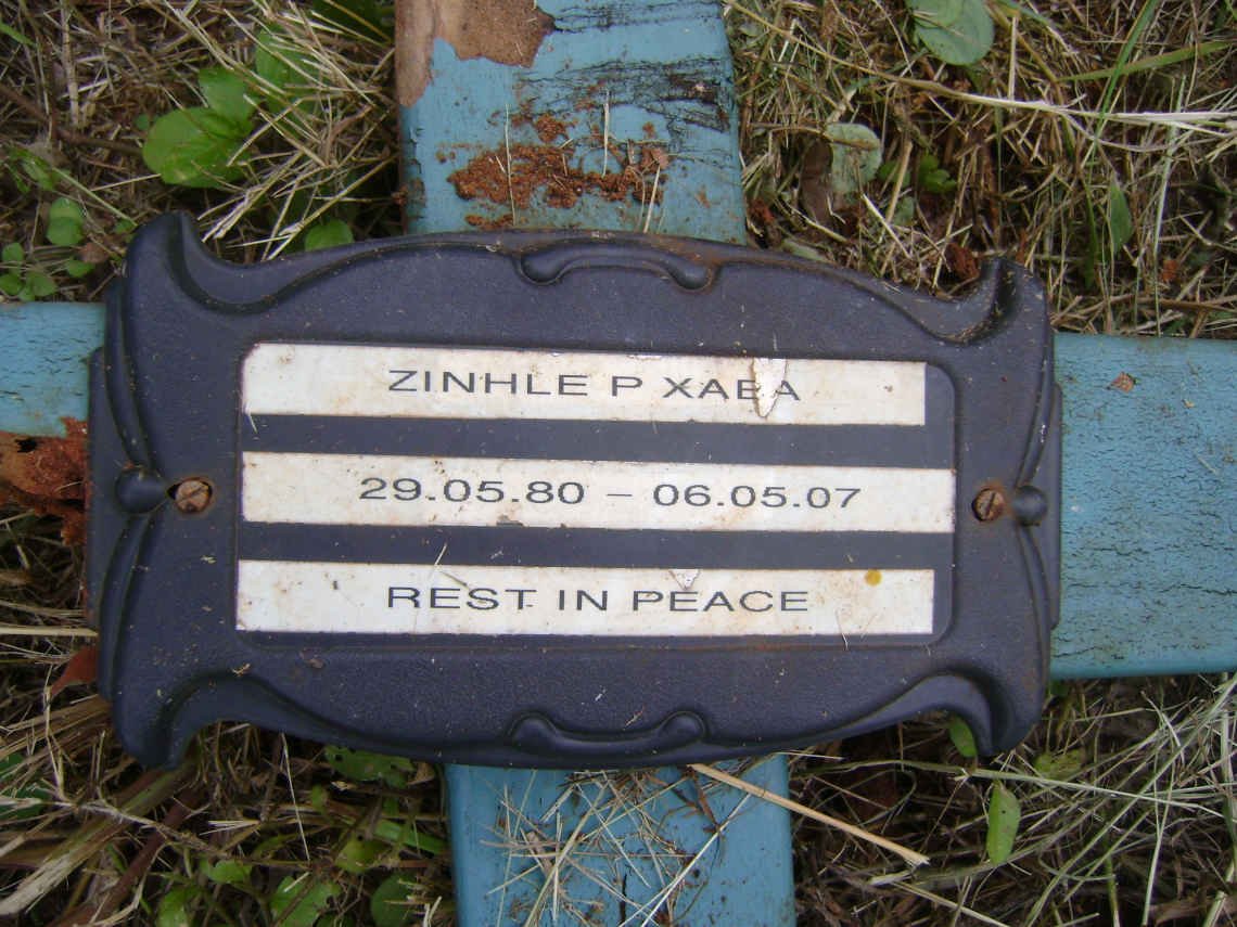 XABA Zinhle 1980-2007