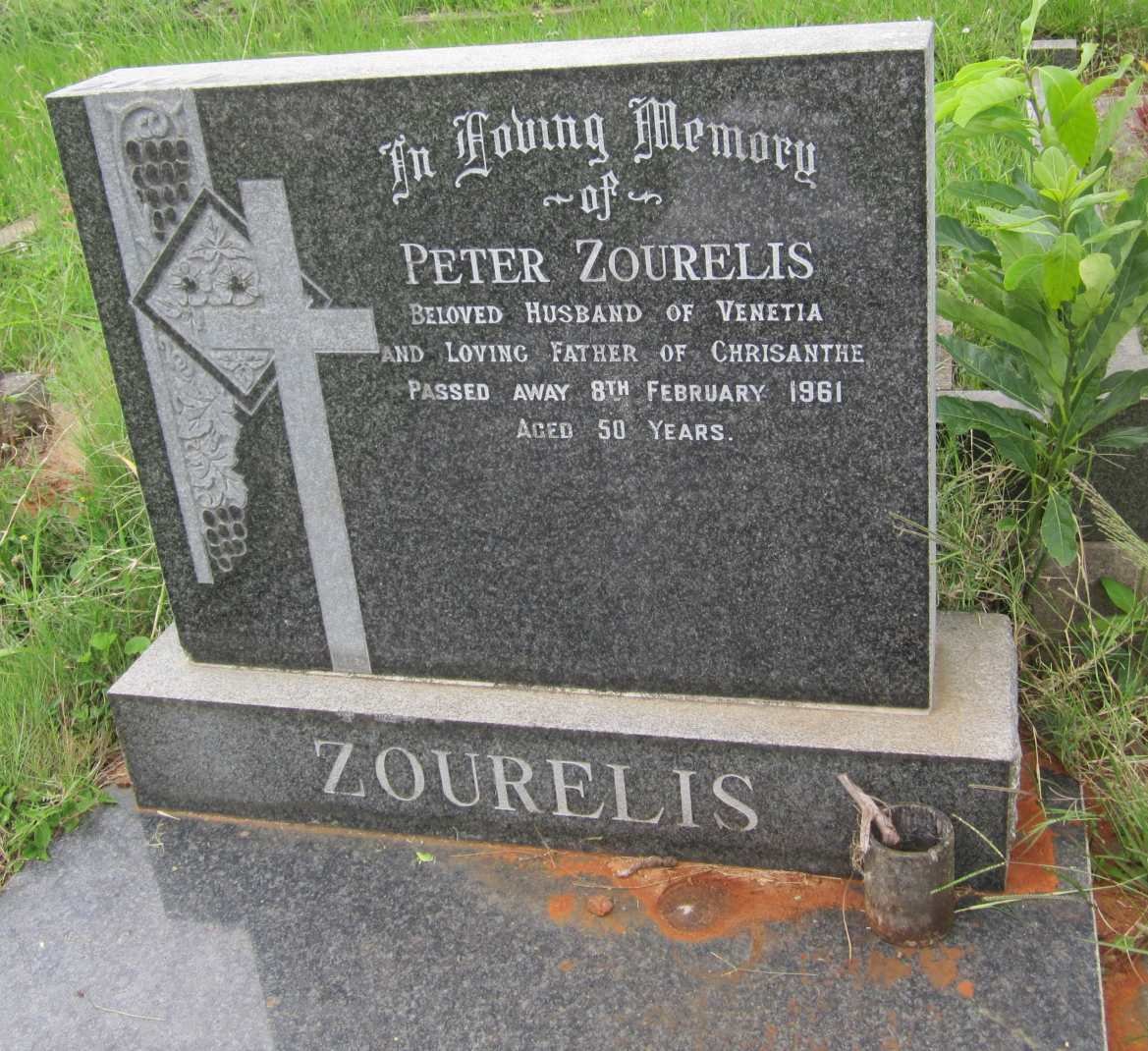 ZOURELIS Peter -1961 &amp; Venetia 1919-2011