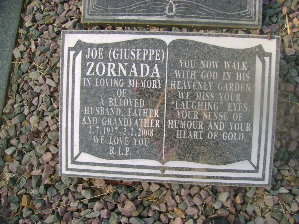 ZORNADA Guiseppe 1937-2008
