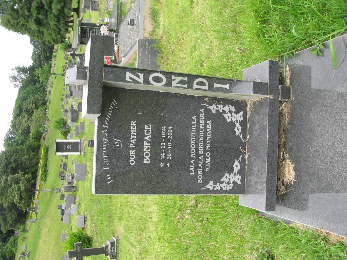 ZONDI Bonface 1924-2004