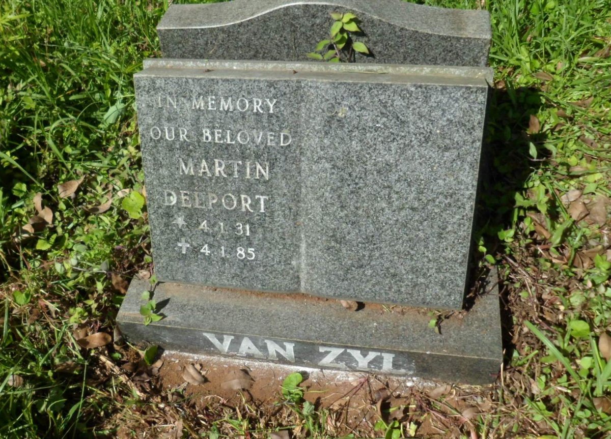 ZYL Martin Delport, van 1931-1985
