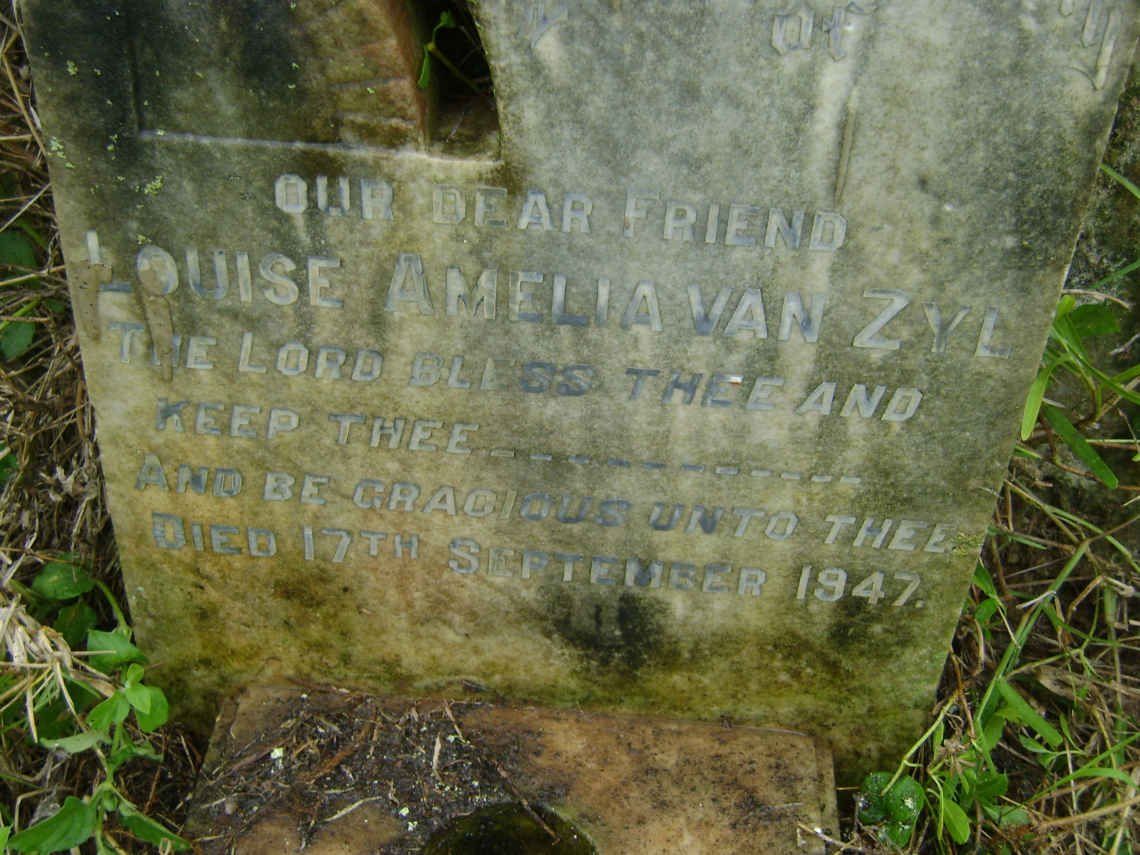 ZYL Louise Amelia, van -1947